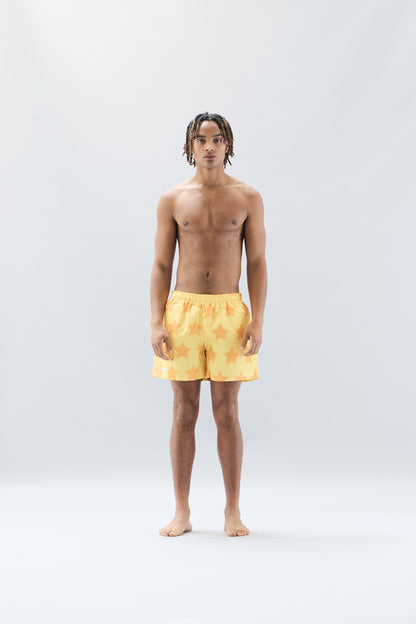 Stars Yellow Swimwear